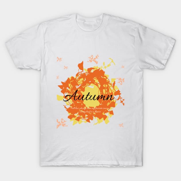 Autumn Season T-Shirt by Alsister